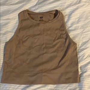 H&M sport crop top